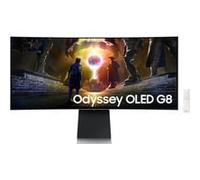 Samsung G85SD écran plat de PC 86,4 cm (34") 3440 x 1440 pixels UltraWide Quad HD OLED Argent