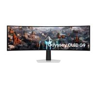 Samsung G93SC écran plat de PC 124,5 cm (49") 5120 x 1440 pixels Dual QHD OLED Argent