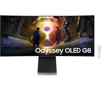 Samsung G85SD écran plat de PC 86,4 cm (34") 3440 x 1440 pixels UltraWide Quad HD OLED Argent
