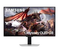 Samsung Odyssey OLED G8 S32DG802SU - Moniteur OLED - Intelligent - jeux - 32" - 3840 x 2160 4K @ 240 Hz - 250 cd/m² - 1000000:1 - 0.03 ms - 2xHDMI, DisplayPort - haut-parleurs - argent