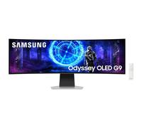 Samsung S49DG950SU écran plat de PC 124,5 cm (49") 5120 x 1440 pixels Dual QHD OLED Argent