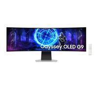 Samsung S49DG950SU écran plat de PC 124,5 cm (49") 5120 x 1440 pixels Dual QHD OLED Argent