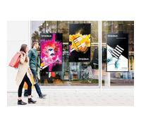 Samsung OM55N-S écran vitrine Écran vitrine Full HD haute luminosité avec lecteur multimédia et protection contre la poussière (IP5X) et la