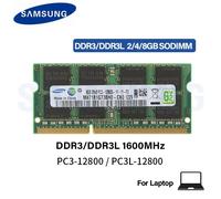 Samsung ordinateur portable Ram DDR3L DDR3 2GB 4GB 8GB 1600Mhz SO-DIMM PC3-12800 PC3L-12800 ordinateur portable DDR3 double canal