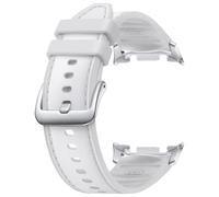 Bracelet Original Hybrid en cuir vegan pour Samsung Galaxy Watch 8 (40/44mm) / Classic (46mm) - White