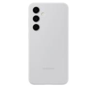 Samsung Original Coque en silicone pour Samsung Galaxy S24 FE Gris Gris