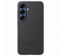 Samsung Original Coque en silicone Samsung Galaxy S25 Noir Noir
