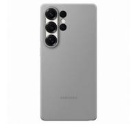 Samsung Original Coque en silicone Samsung Galaxy S25 Ultra Gris Gris