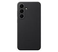 Samsung Original Coque KindSuit en Cuir Végan Samsung Galaxy S25 FE Noir Noir