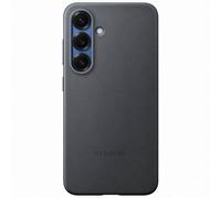 Samsung Original Coque KindSuit en Cuir Végan Samsung Galaxy S25 Noir Noir