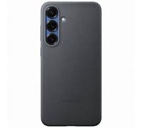 Samsung Original Coque KindSuit en Cuir Végan Samsung Galaxy S25 Plus Noir Noir