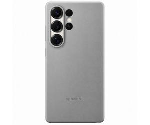 Samsung Original Coque KindSuit en Cuir Végan Samsung Galaxy S25 Ultra Gris Gris