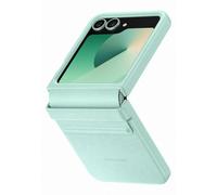 Samsung Original Coque KindSuit en Cuir Végan Samsung Galaxy Z Flip 6 / Flip 7 FE Mint Vert