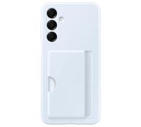 Coque de protection avec porte-carte intégré pour Samsung Galaxy A16 4G et 5G Bleu Polaire