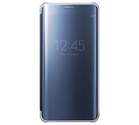 Samsung Original Galaxy S6 Edge Plus Clear View Protective Flip Cover - Noir