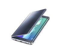 Samsung Original Galaxy S6 Edge Plus Clear View Protective Flip Cover - Noir