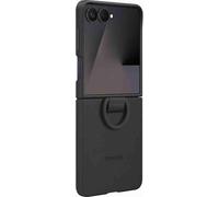Original Coque en silicone Ring pour Samsung Galaxy Z Flip 7 - Black