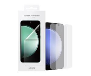 Samsung Pack 2 Protectores de Pantalla con Marco de Instalación para Galaxy S23 FE