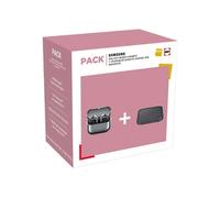 Pack Ecouteurs intra-auriculaires sans fil Samsung Galaxy Buds 3 avec réduction de bruit Argent + Chargeur sans fil rapide 15 W Graphite