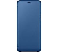 Samsung Portefeuille à Rabat pour Samsung Galaxy A6+ 2018 Bleu