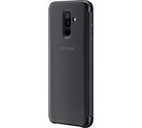 Samsung Portefeuille à Rabat pour Samsung Galaxy A6+ 2018 Noir
