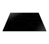 Samsung NZ64H37070K, Intégré, Plaque avec zone à induction, Verre-céramique, Noir, 1250 W, Rectangulaire