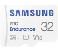 Samsung PRO Endurance Carte microSDHC 32 GB Class 10, UHS-Class 1 compatibilité vidéo 4K, avec adaptateur SD, résistance aux chocs