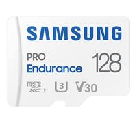 Samsung PRO Endurance MB-MJ128KA - Carte mémoire flash (adaptateur microSDXC vers SD inclus(e)) - 128 Go - Video Class V30 / UHS-I U3 / Class10 - microSDXC UHS-I - blanc