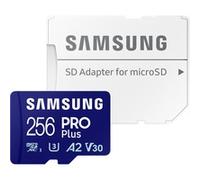 Samsung PRO Plus MB-MD256SA/EU mémoire flash 256 Go MicroSD UHS-I Classe 3