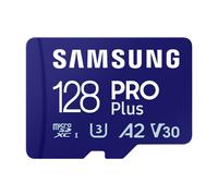 Samsung PRO Plus Carte microSDXC (2023) 128 Go + Adaptateur SD