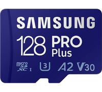 Samsung PRO Plus MB-MD128KA - Carte mémoire flash (adaptateur microSDXC vers SD inclus)