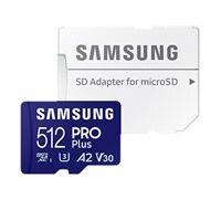 Samsung PRO Plus MB-MD512SA - carte mémoire flash - 512 Go - microSDXC UHS-I