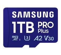 SAMSUNG PRO Plus microSDXC 1To +USB reader UHS-I U3 Full HD & 4K UHD up to 180Mo/s read up to 130Mo/s write memory card 2024