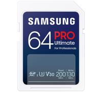 Samsung PRO Ultimate Carte SD MB-SY64S/WW, 64 Go, UHS-I, jusqu'à 200 Mo/s en Lecture