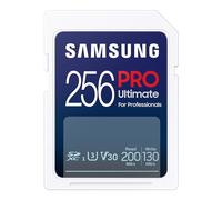 Samsung Carte SD PRO Ultimate MB-SY256S/WW 256 Go UHS-I jusqu'à 200 Mo/s en lecture