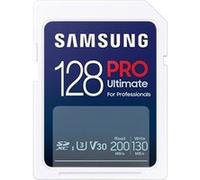 Samsung PRO Ultimate MB-SY128S - Carte mémoire flash - 128 Go - Video Class V30 / UHS-I U3 - SDXC UHS-I - blanc Blanc G