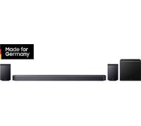 Samsung Q-Serie HW-Q935GF 9.1.4-Kanal Barre de son noir Bluetooth®, Dolby Atmos®, avec subwoofer sans fil, fixation murale, WiFi