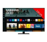 Samsung QE55Q80BAT e diagonale 55" Q80B Series TV LCD rétro-éclairée par LED - QLED - Smart TV - Tizen OS - 4K UHD (2160p) 3840 x 2160 - HDR - Quantum Dot - argent Argent G