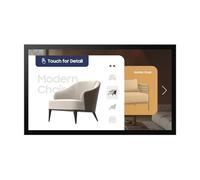 SAMSUNG QM32C-T 32inch Wide 16:9 All-in-one Capacitive Touch 400 nits 16/7 operation Charcoal black HDMIx3 RS232in/out 2xUSB Ethern