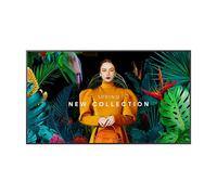 Samsung QMC 75'' Écran professionnel 4K avec design ultra-fin et bords uniformes, parfait pour l'affichage intérieur en 24/7.