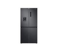 Samsung Réfrigérateur américain 83.3cm 488l ventilé noir mat - RF48A401EB4