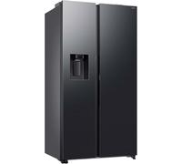 Samsung - Réfrigérateur-congélateur côte à côte RS80F66KCFEF, réfrigérateur intelligent avec compartiment congélateur, 178 cm, 634 l,acier noir