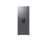 Samsung Réfrigérateur Double Portes, 412L - E - Gris Inox platinum