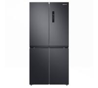 SAMSUNG Réfrigérateur quatre portes Slim RF48A400EB4/EF, Total No Frost, Twin Cooling Plus, Moteur Digital Inverter Garanti 20 Ans, 488 L, LxAxP: 83,3 x 179,3 x 74 cm, Noir