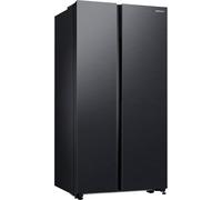 Samsung RS62DG5003B1EF Réfrigérateur américain avec compartiment congélateur, 178 cm, 628 L, mode énergie SmartThings AI, fabricant de glaçons Twist, SpaceMax, No Frost+, acier noir premium