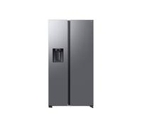 Samsung Réfrigérateur américain RS70F64KETEF 640 L Side-by-Side Eau/Glaçons Wi‑Fi Inox Platinum