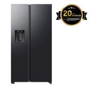 Samsung Réfrigérateur américain AI Energy Noir 634 L 2025 - C - RS70F66KCFEF Noir