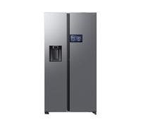Samsung RS90F65EDTEF Réfrigérateur-congélateur côte à côte, réfrigérateur AI avec congélateur, 178 cm, 621 L, distributeur d'eau/glaçons avec réservoir d'eau, AI Home, commande vocale, aspect inox