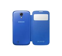Samsung S View Cover for Galaxy S4 - Cyan Blue