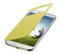 Samsung S View Cover for Galaxy S4 - Yellow